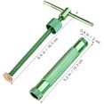 thumbnail image 4 of Pistolet à Argile avec 20 Disques pour Bricolage (Vert), 4 of 5