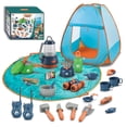 thumbnail image 2 of Ensemble de Camping pour Enfants Ensemble de Jeu de Simulation Extérieur Ensemble de Camping pour Enfants 29 Pcs Ensemble de Camping pour Enfants Tente de Jeu avec Récepteur Ensemble de Cuisson de Table de Pique-Nique Intérieur Extérieur, 2 of 8