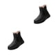 thumbnail image 1 of Qarigey Estilo de invierno con estas botas de nieve a media pantorrilla para mujer Botas de nieve con cremallera lateral y punta redonda para Type10 NO10, 1 of 6