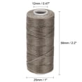 thumbnail image 3 of Unique Bargains Light Coffee Polyester Waxed Leather Sewing Thread, 55 Yards, 3 of 6