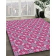 thumbnail image 2 of Ahgly Company Indoor Rectangle Patterned Pink Lemonade Pink Area Rugs, 3' x 5', 2 of 6