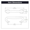 thumbnail image 6 of Hickory Hardware P2173-OBH 96mm Craftsman Oil-Rubbed Bronze Cabinet Pull, 6 of 7
