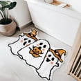 thumbnail image 7 of Hwkond Halloween Area Rug Decorations Halloween Ghost Imitation Floor Mat for Home Bathroom Absorbent And Non Slip Foot Mat for Home Entrance Foyer Door Mat(50x80cm), 7 of 7