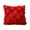 Red, variant on Valentine's Day Heart Faux Wool Pillow Cover - Soft Red Throw Pillow Case, Plush Fabric with Vibrant Heart Design, Festive Home Decor for Sofa, Bed & Living Room Romantic Accent, 17.71*17.71in, Wine