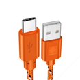 thumbnail image 1 of Cable USB tipo C Nylon trenzado 1M 2M 3M Sincronización de datos Carga rápida Cable USB C para Samsung S9 S10 Xiaomi mi8 Huawei P30 Tipo-c Tan Jianjun unisex, 1 of 2