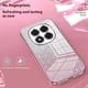 thumbnail image 4 of For Xiaomi Redmi Note 14 Pro 5G Case Electroplating Gradient Glitter TPU Phone Cover - Green, 4 of 5