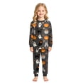 thumbnail image 2 of mgoYE Halloween Pajamas Kids Girls Boys 2 Piece Pajama Set - Printed Girls Boys PJs - Soft Long Sleeve Shirt & Pants Sleepwear 7-8 Years, 2 of 9