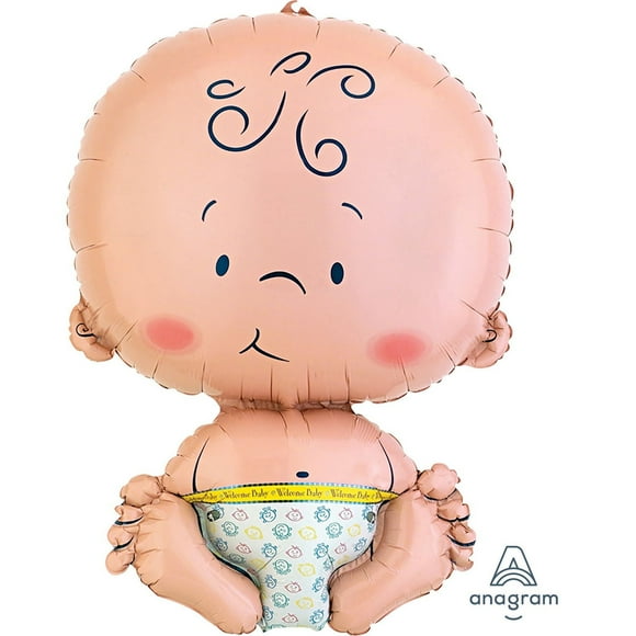 Anagram International Party-Eh! Welcome Baby Balloon, All Ages