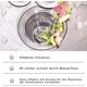 thumbnail image 4 of Stainless Steel Kitchen Sink Filter (Set of 3) - Shower Hair Catcher 7.5 x 7.5 cm, 90 Hole Filter, Grid, Kitchen Accessory, Bathroom, Kitchen, 4 of 5
