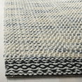 thumbnail image 5 of SAFAVIEH Natura Briar Braided Striped Area Rug, Black/Ivory, 6' x 6' Square, 5 of 7
