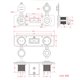 thumbnail image 4 of Toma De Corriente Del Coche Cargador de coche 3 en 1 Enchufe 12/24V 50A Toma de corriente para coche Puerto USB dual Carga rápida, 4 of 8