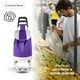 thumbnail image 5 of Carrito Plegable Multifuncional Queen Sense Ideal Para Mandado Supermercado Con Bolsa De Lona Color Morado, 5 of 6