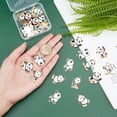 thumbnail image 3 of 1 Box 30Pcs 5 Styles Panda Charms Cute Animal Charm Bulk Alloy Metal Enamel Bear Sports Charm for Jewelry Making Charms Supplies DIY, 3 of 9