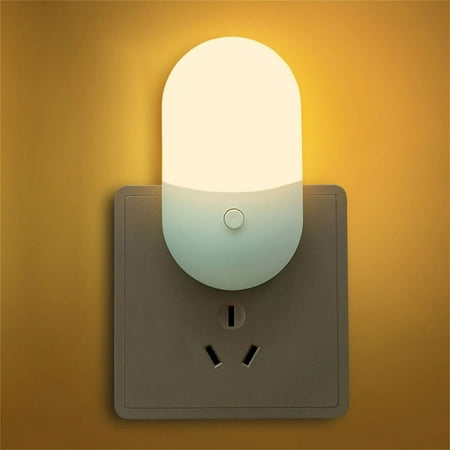 

yegeUY Plug Sensor Dimmable Night Light Soft Warm White LED Nightlight With Dusk To Dawn Motion Sensor Adjustable Brightness For Bedroom Bathroom Kitchen Hallway Stairs okay