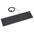 thumbnail image 1 of Basics Low-Profile Wired USB Keyboard with US Layout (QWERTY), Matte Black, 1 of 2