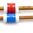 thumbnail image 1 of Plastic Manual Counter Weaving Crochet Knitting Row Counter Round Tally Needle Small Color Random, 1 of 9