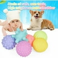 thumbnail image 2 of Paquete de 6 pelotas para perros, juguete para perros, pelota para aplastar, juguete para perros con chirrido, pelota para masticar indestructible y duradera para perros, 2 of 5