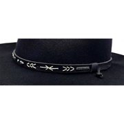 Stetson Men's Santa Fe Crushable Wool Hat Black, Small