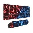 thumbnail image 2 of Xecao Red And Blue Lightning for Mouse Pad - Waterproof Extended Contour Mouse Mat, Large Gaming Mousepad Laptop Keyboard Mat with Non-Slip Rubber Base, 2 of 8