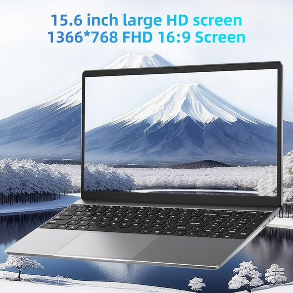Jumper EZbook Portable d'Affaires Ultra Mince de 15,6 Po avec Intel Celeron 5205U, 4 Go de RAM, 128 Go de Stockage, Écran IPS 1080p, Windows 11 – Gris
