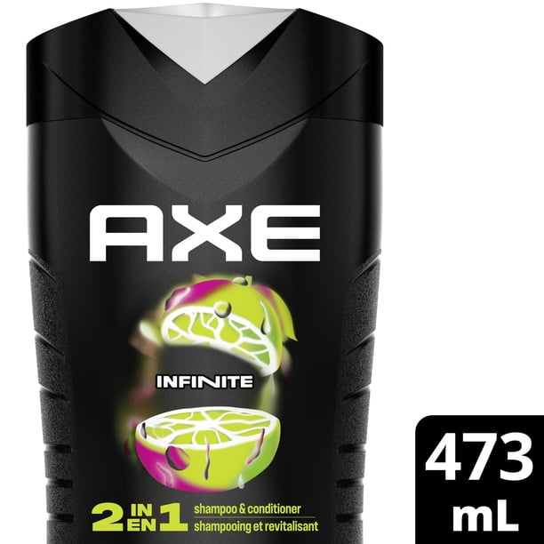 AXE SHAMPOO 2N1 INFINITE 4 PIECE 16 OZ./473 ML product package