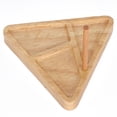 thumbnail image 2 of LAFGUR Jewellery Making Beading Tray,Wooden Beading Tray Bead Board Triangular for DIY Jewellery Making Weaving Solid Wood Loom Kit,Beading Plate Tray, 2 of 8