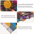 thumbnail image 5 of FORMRS Womens Scarf Winter Soft Long Big Warm Shawls Wrap Tassel Scarves, Futuristic Circles, 5 of 9