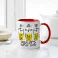 thumbnail image 4 of CafePress - Glass Half Full Empty Pee Funny T Shirt Mug - 11 oz Ceramic Mug - Novelty Coffee Tea Cup, 4 of 4