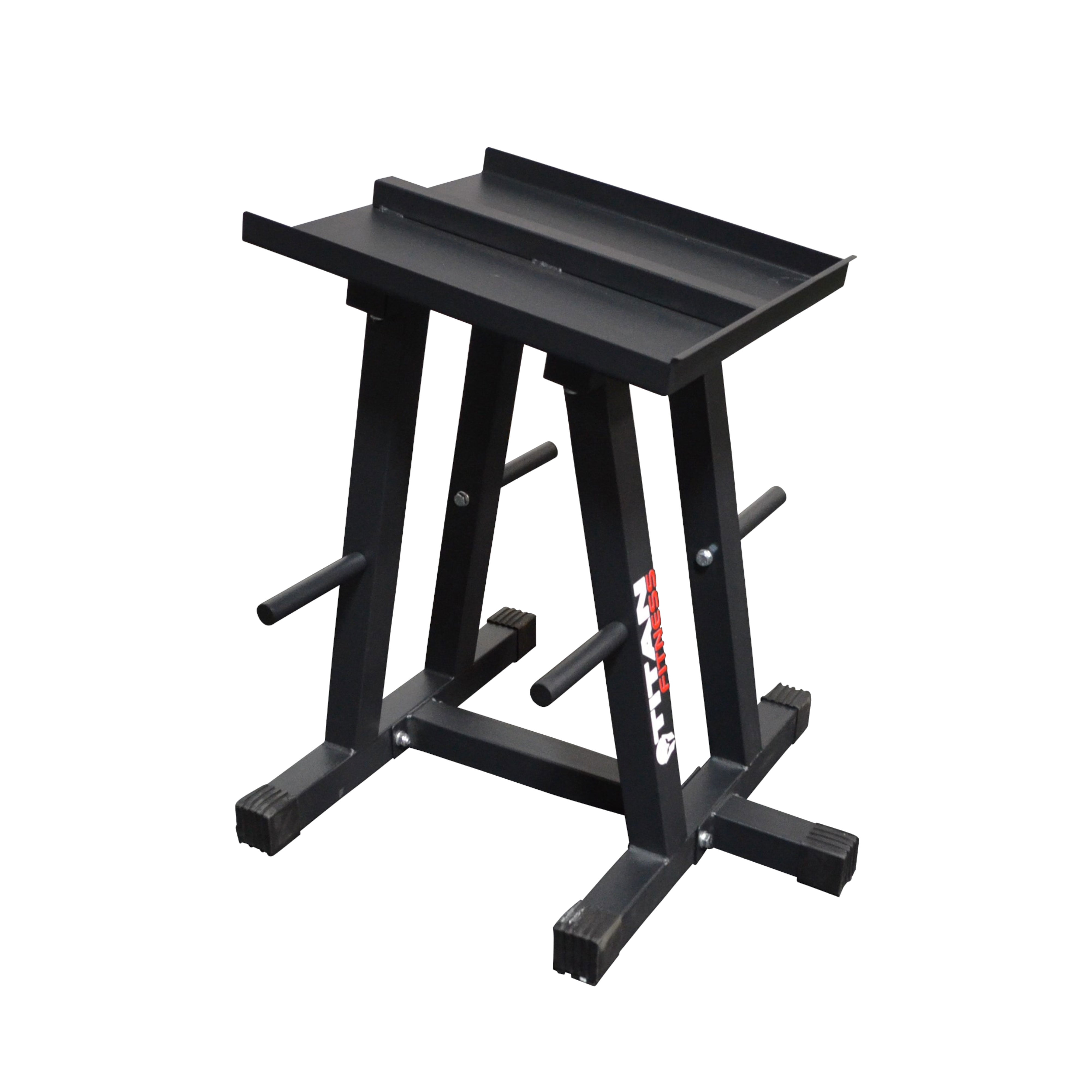 Titan Fitness Dumbbell Column Stand and Plate Tree Power Block