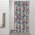 thumbnail image 2 of Pioneer Flower Floral Print Pattern Shower Curtain 36"x72" ,Bathroom Decorative Shower Curtains Set with 12 Hooks,Modern Waterproof Washable Shower Curtain, 2 of 6