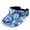 Blue Tie Dye Print, variant on Adjustable Sun Visor Cap for Outdoor Activities Pool, Polyester Fabric Adjustable Strap Sun Visor Hat, Turtle