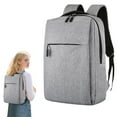 thumbnail image 2 of BinKFF Laptop Backpack B210, 16-Inch Laptop/Tablet, Durable, Water-Repellent, Lightweight, Clean Design, Sleek for Travel, Business Casual or College, Black | Laptop/Tablet Backpack, 2 of 9