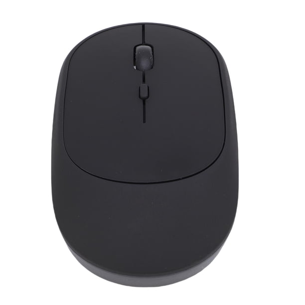 Mouse Inalámbrico, 2.4G Y Dual Modo Ratón De Computadora Tranquilo Recargable Con Receptor, 800-1600 DPI Ajustable