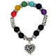 thumbnail image 5 of Sonducket Promueva la emocional con pulseras de cristales de Pulseras de chakras Regalos de cristales de chakras 10 mm 10mm 2Conjunto, 5 of 6