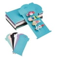 thumbnail image 1 of 108 tarjetas para el cabello, 6 colores, para exhibir pinzas para el cabello, 6 x 3 pulgadas, rectangulares, de papel y cartón., 1 of 8