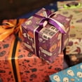thumbnail image 3 of CCOCC Halloween Cute Patterns Packing Paper,Wrapping Paper Roll,Mini Single Sided Roll Design with Pumpkins for Gift Wrap Diy Craft Halloween Wrapping Paper,1 Roll,27.5X19.6In, 3 of 7