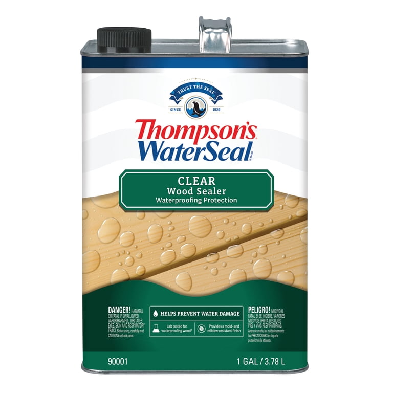 Thompson's WaterSeal Clear Wood Sealer, 1 Gallon photo 2