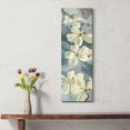 thumbnail image 2 of Blossom Blue by Willowbrook Fine Art Wrapped Canvas Painting Art Print, 2 of 4