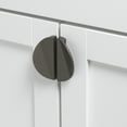 thumbnail image 3 of GlideRite 2-1/2 in. Center-Center Semi Circle Cabinet Knob, Graphite Gray - 4844-GPH, 1 Pack, 3 of 4