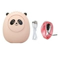 thumbnail image 1 of Portable Neck Fan with Adjustable Lanyard Bracket USB Rechargeable Hands Free 3 Wind Speed Mini Hanging Neck Fan for Outdoor Pink, 1 of 14