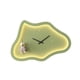 thumbnail image 5 of Aplique de pared con reloj de pared, luces de pared nórdicas modernas con forma de para dormitorio, sala de estar, oficina, baño, pasillo verde, 5 of 8