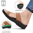 thumbnail image 5 of Aerothotic Women's Odal Split Toe Slide Sandals, 5 of 9