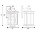 thumbnail image 2 of Edition Collection One-Light Large Wall Lantern, 2 of 2