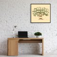thumbnail image 4 of Family Tree Diagram Handwritten Canvas Family History Wall Art, 4 of 6