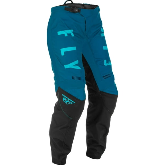 Fly Racing 2022 Pantalones F-16 Para Niña (Aqua/Dark Teal/Negro 20)