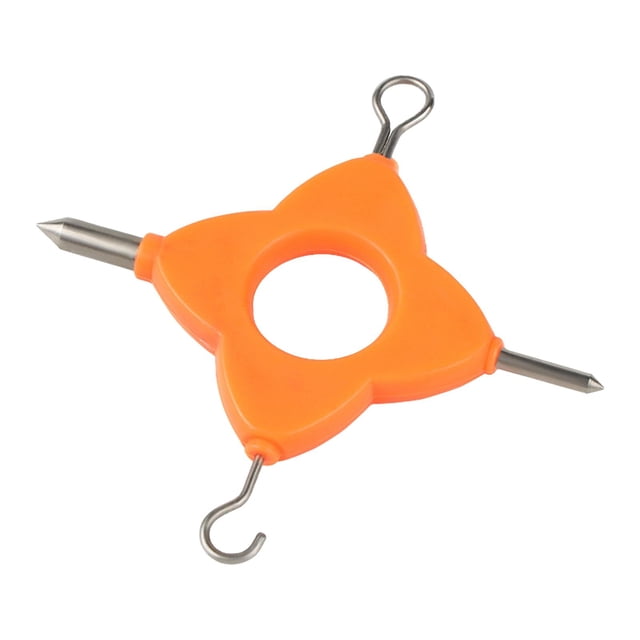 Herramienta de anudado de hilo de pesca de carpa Cuatro en 1, herramienta multiextractor, resistente, portátil, ligero, práctico, herramientas de
