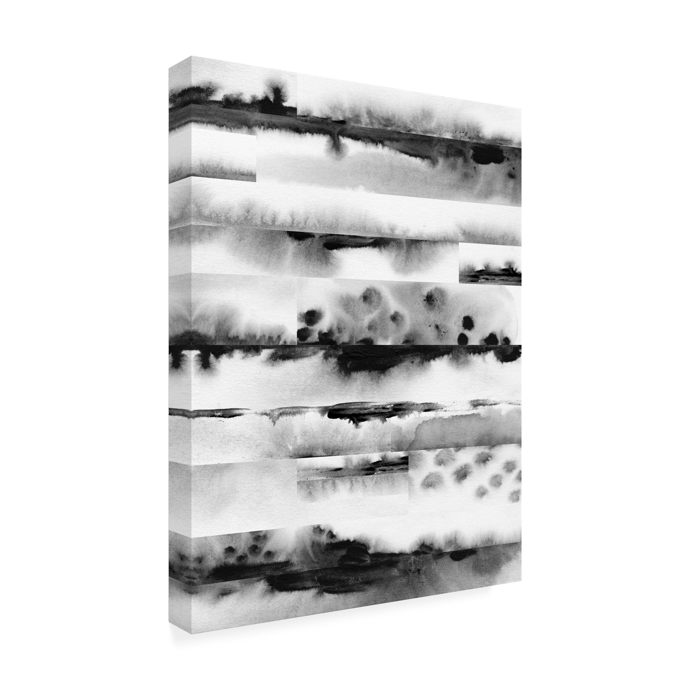 June Erica Vess 'Litmus Layers II' Canvas Art