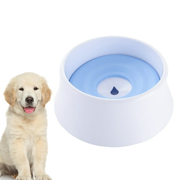 IBASETOY Floating Bowl Sky-Blue PP For Pet Owners 1Pack