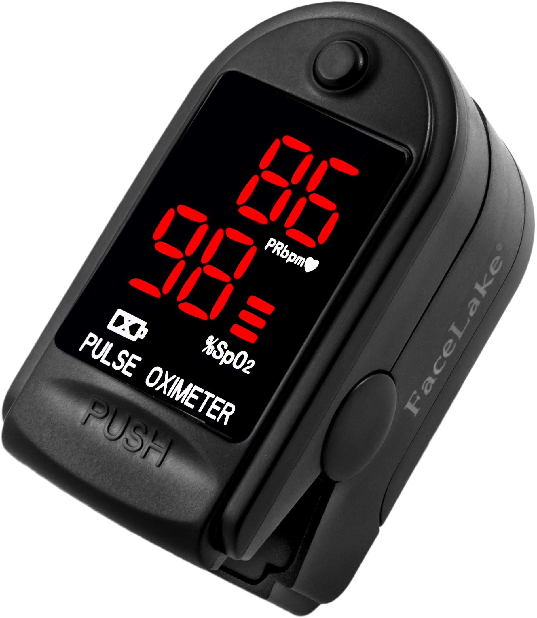 FaceLake FL400 Fingertip Pulse Oximeter (Black)