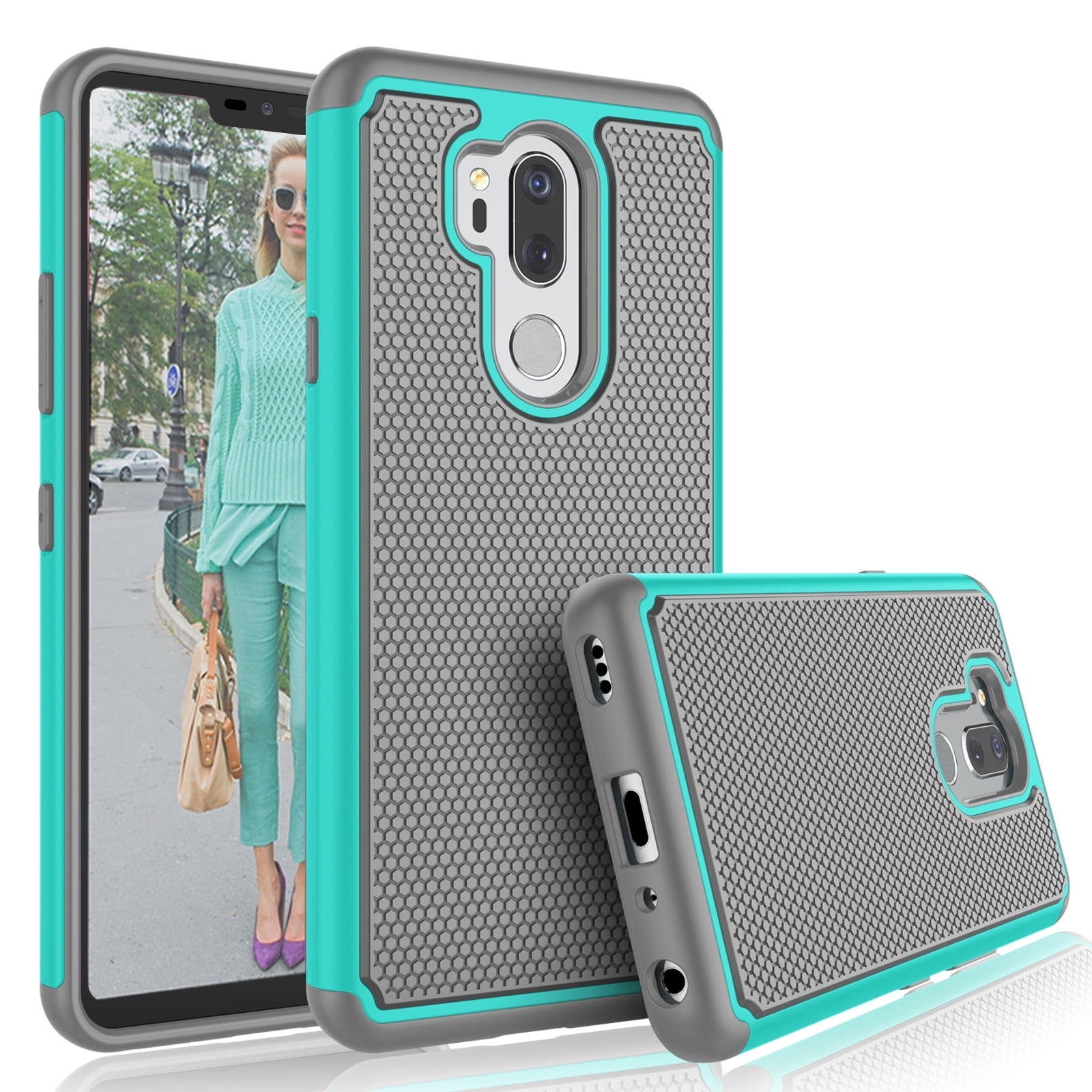 Tekcoo Phone Case LG G7 / LG G7 ThinQ / LG G7 2018 / LG G7+ ThinQ